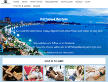 Tablet Screenshot of pattaya-lifestyle.com
